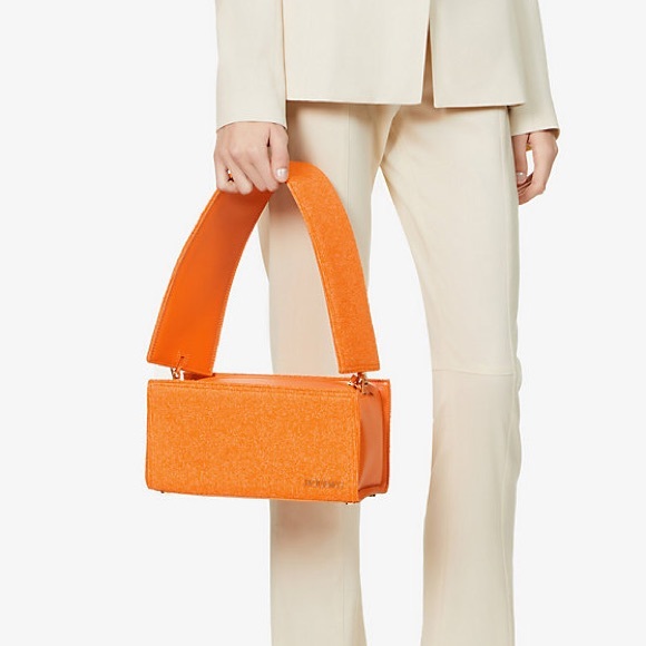 Authentic Like New Jacquemus Orange Le Rectangle Bag - Picture 2 of 10